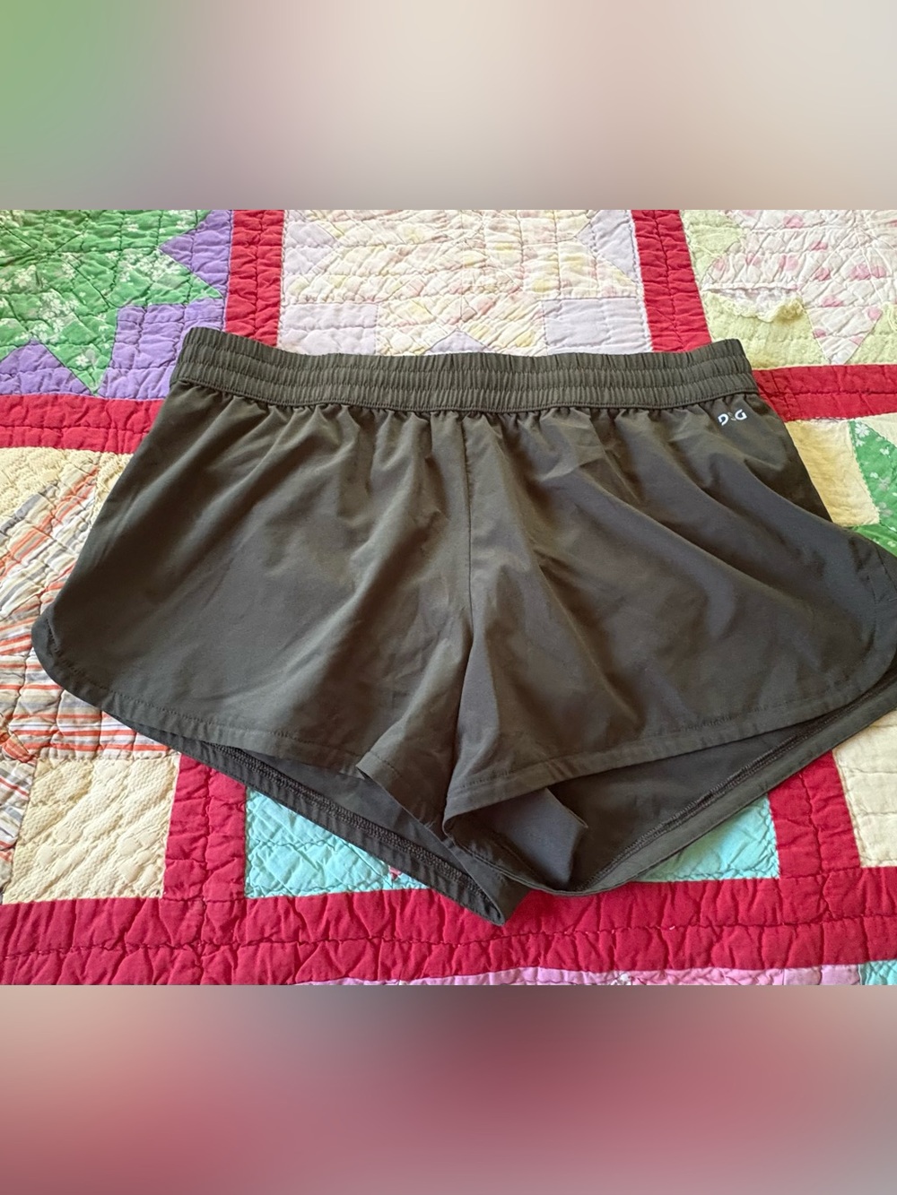 DSG Olive Athletic Running Shorts